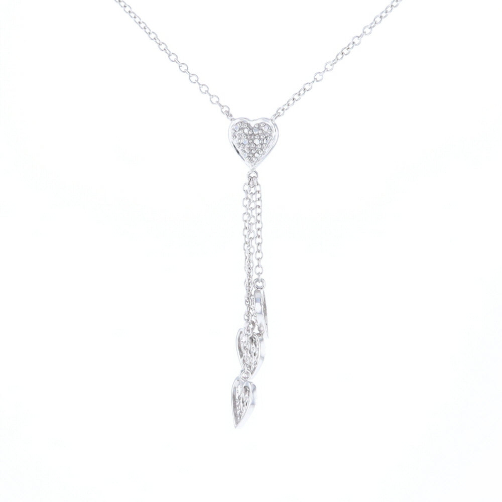 14K Triple Heart Necklace