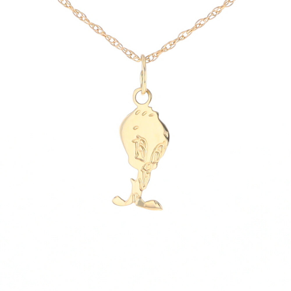 Gold Tweety Bird Charm