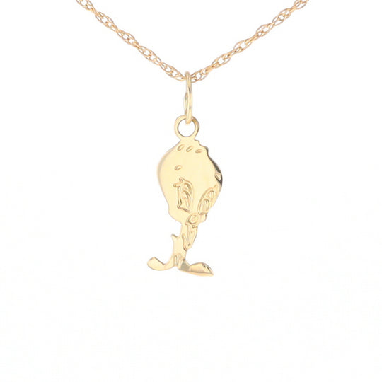 Gold Tweety Bird Charm