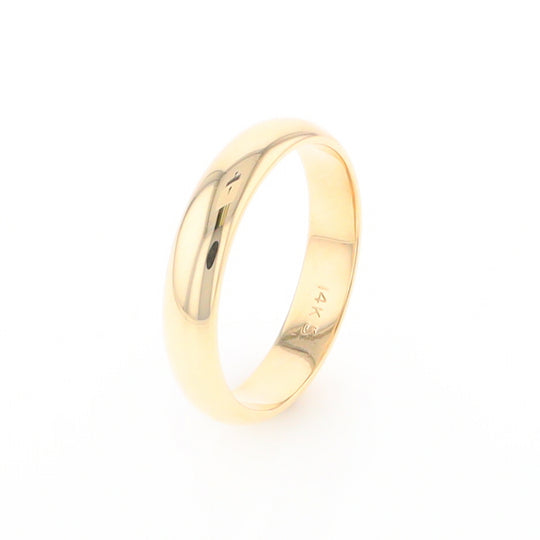 High Polished Comfort Fit Wedding Band