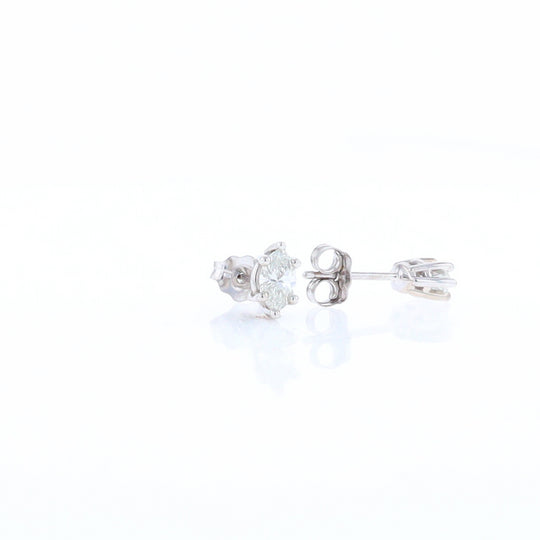 0.51ct Marquise Diamond Studs