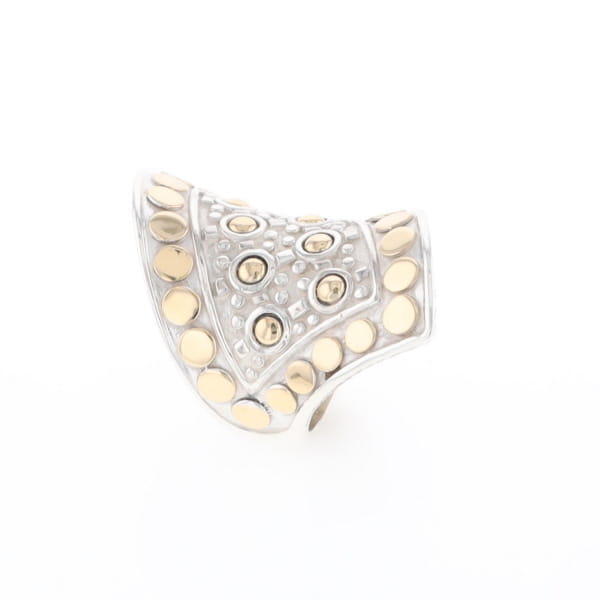 John Hardy Two-Tone Curved Ring