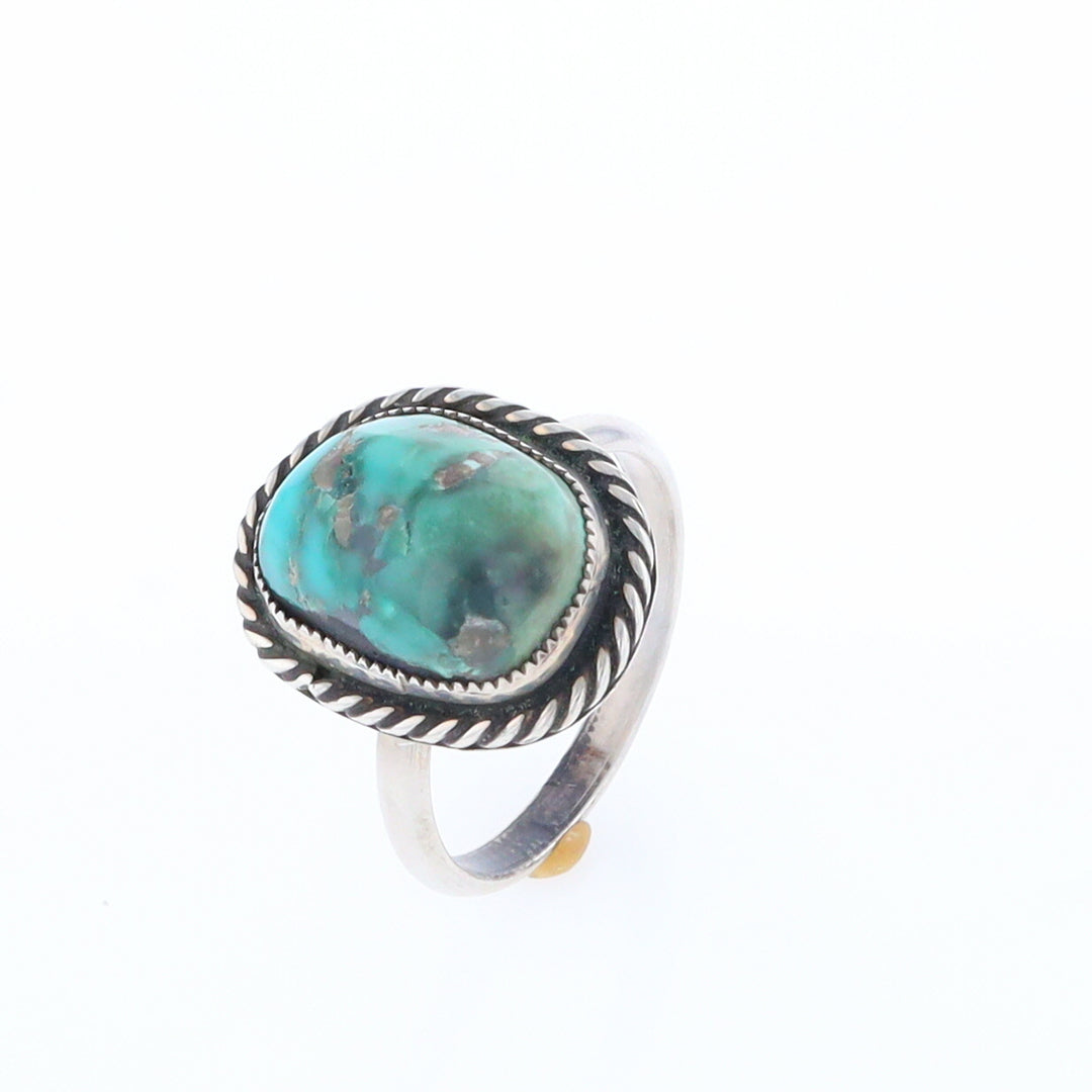 Bezel Set Turquoise Ring