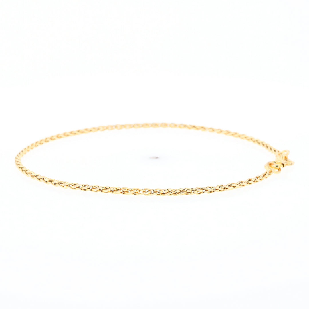 Gold Wheat Bracelet