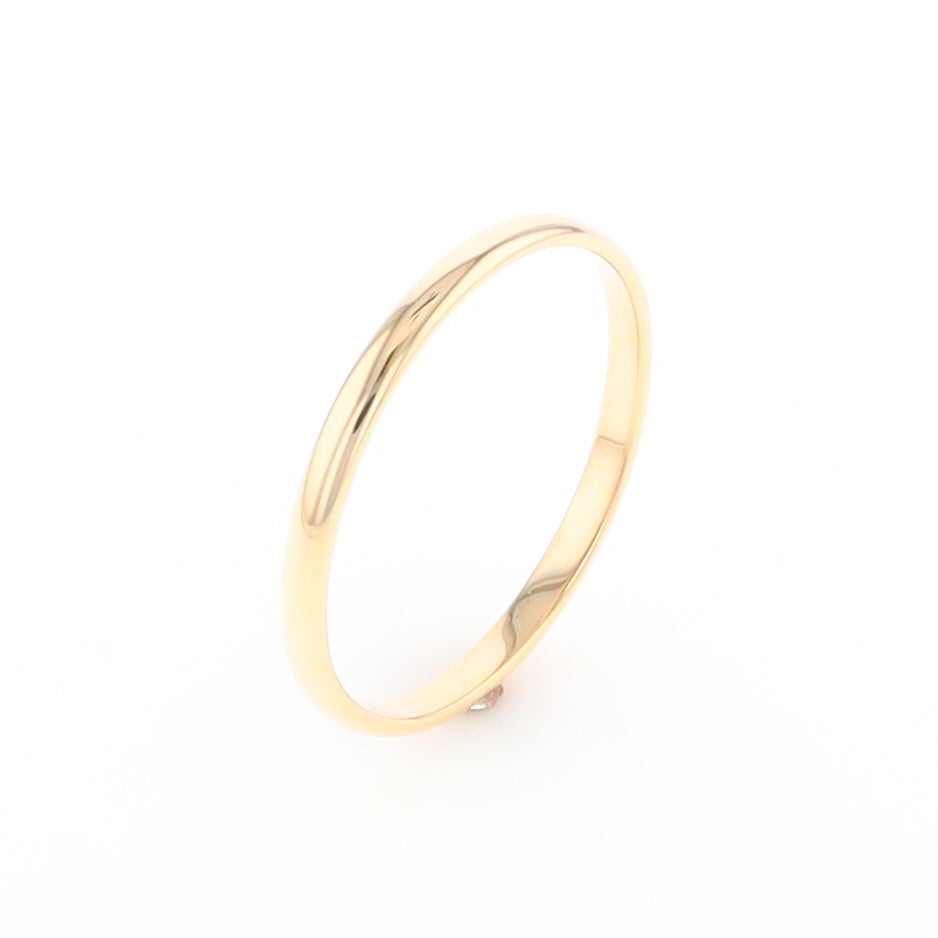 Thin Gold Wedding Band