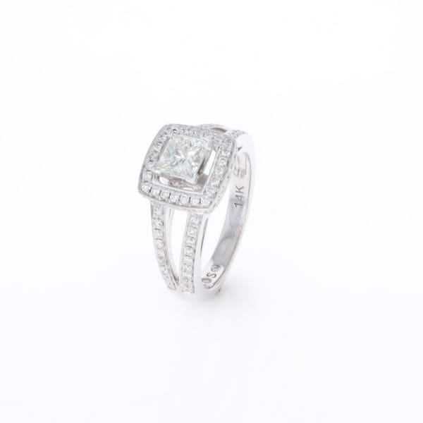 Princess Cut Engagement Ring