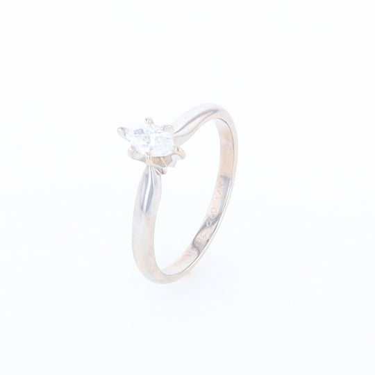 Marquise Diamond Solitaire Engagement Ring