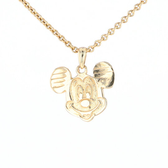 Gold Mickey Mouse Charm