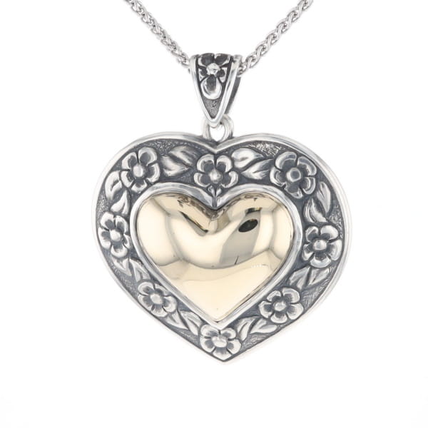 James Avery "Heart of Gold" Pendant