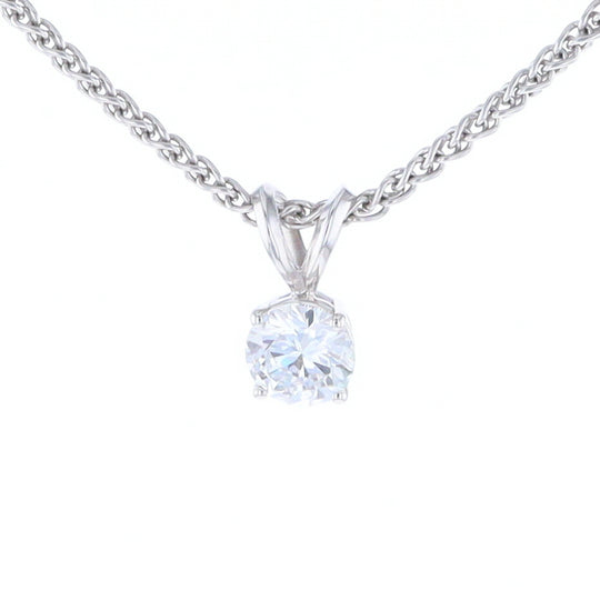 Lab Grown Diamond Solitaire Pendant