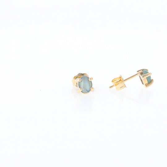 Cat's Eye Alexandrite Studs