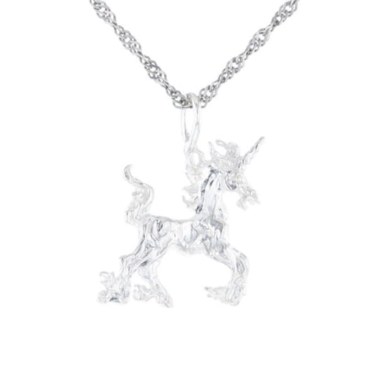 Silver Unicorn Pendant