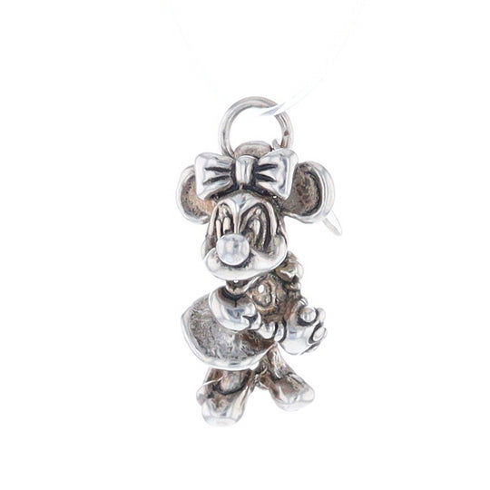 Sterling Silver Minnie Mouse Charm