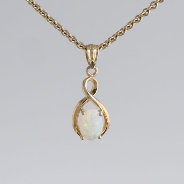 Swirl Opal Pendant