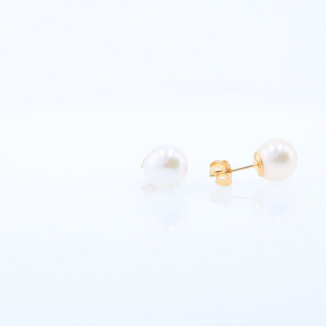 Pearl Stud Earrings