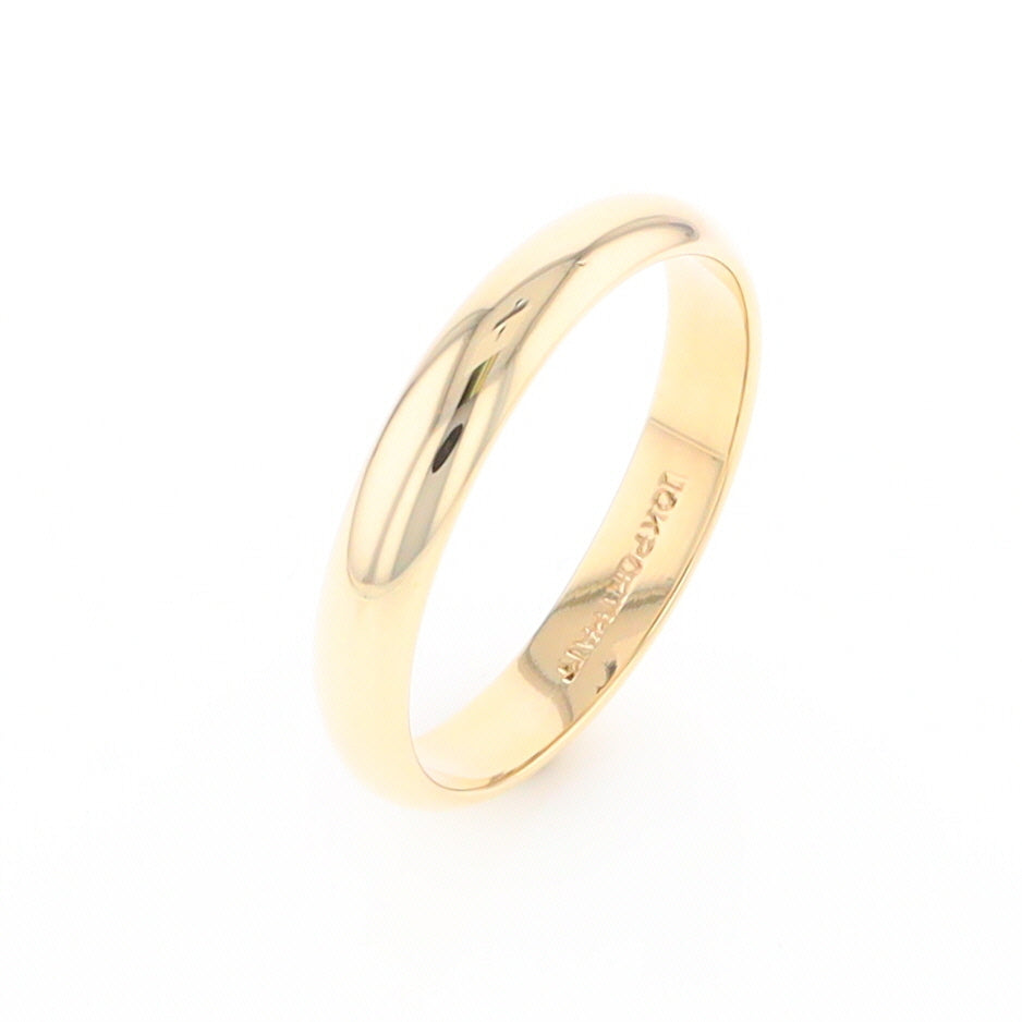 Plain Gold Men's Wedding Band