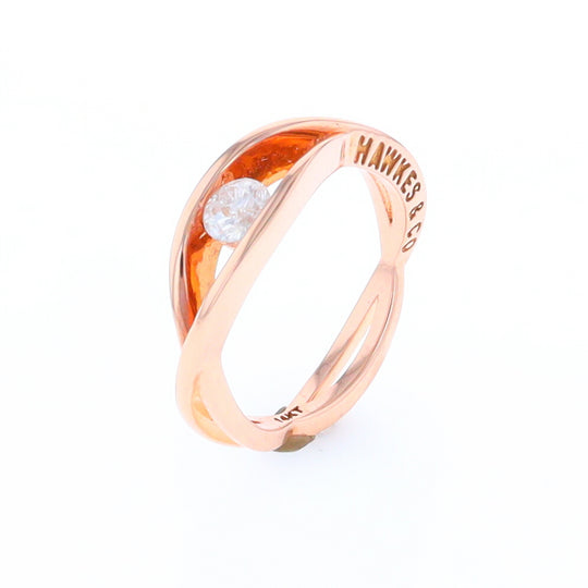 Entwined Bands of Love Ring (Ready to Ship)