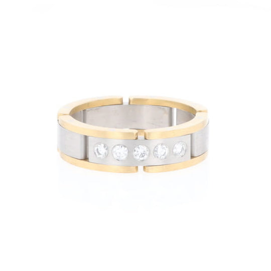 Moveable Men's 5 Diamond Ring