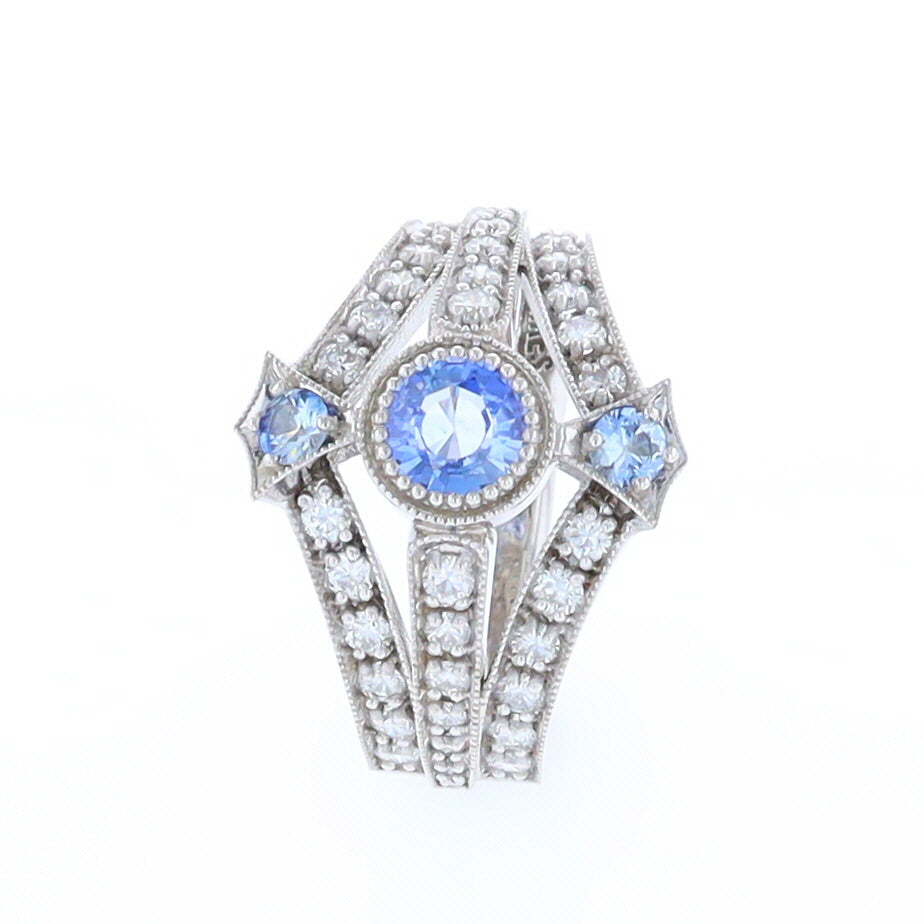 The Queen's Ring - Ceylon Sapphire