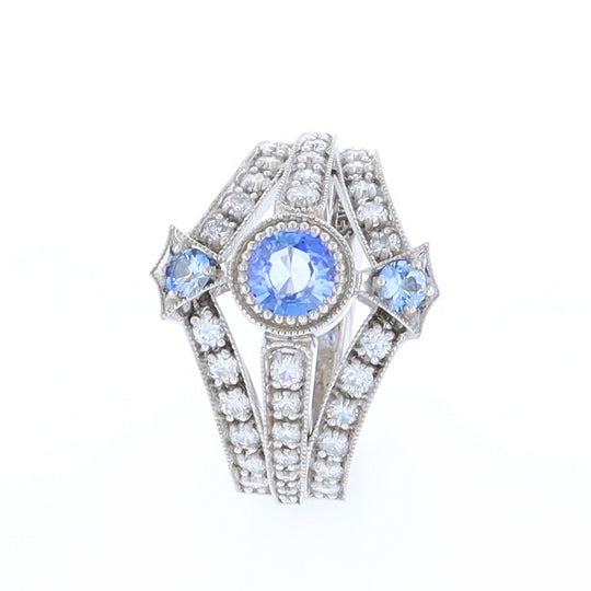 The Queen's Ring - Ceylon Sapphire