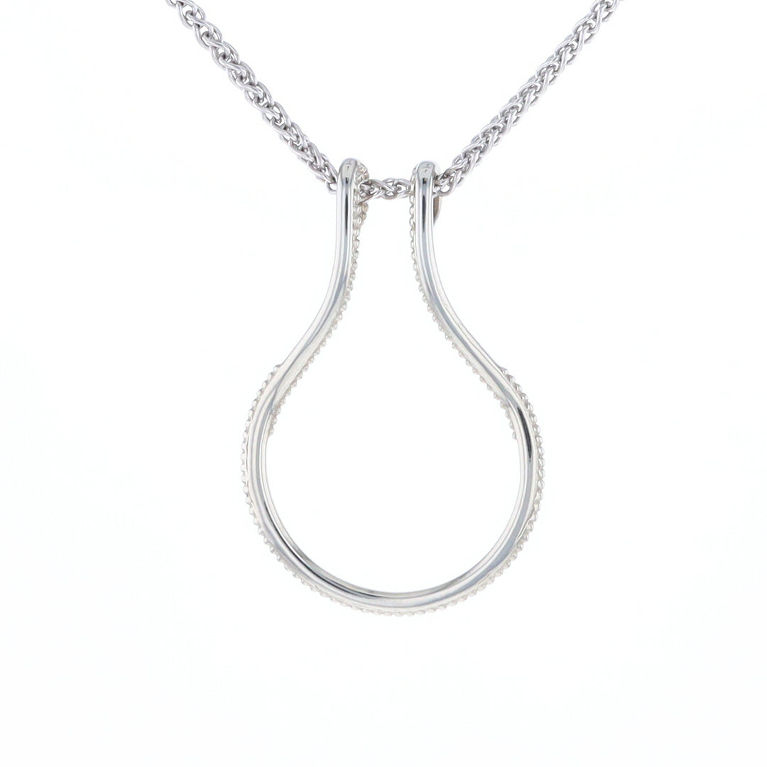 Milgrain Ring Holder Pendandt