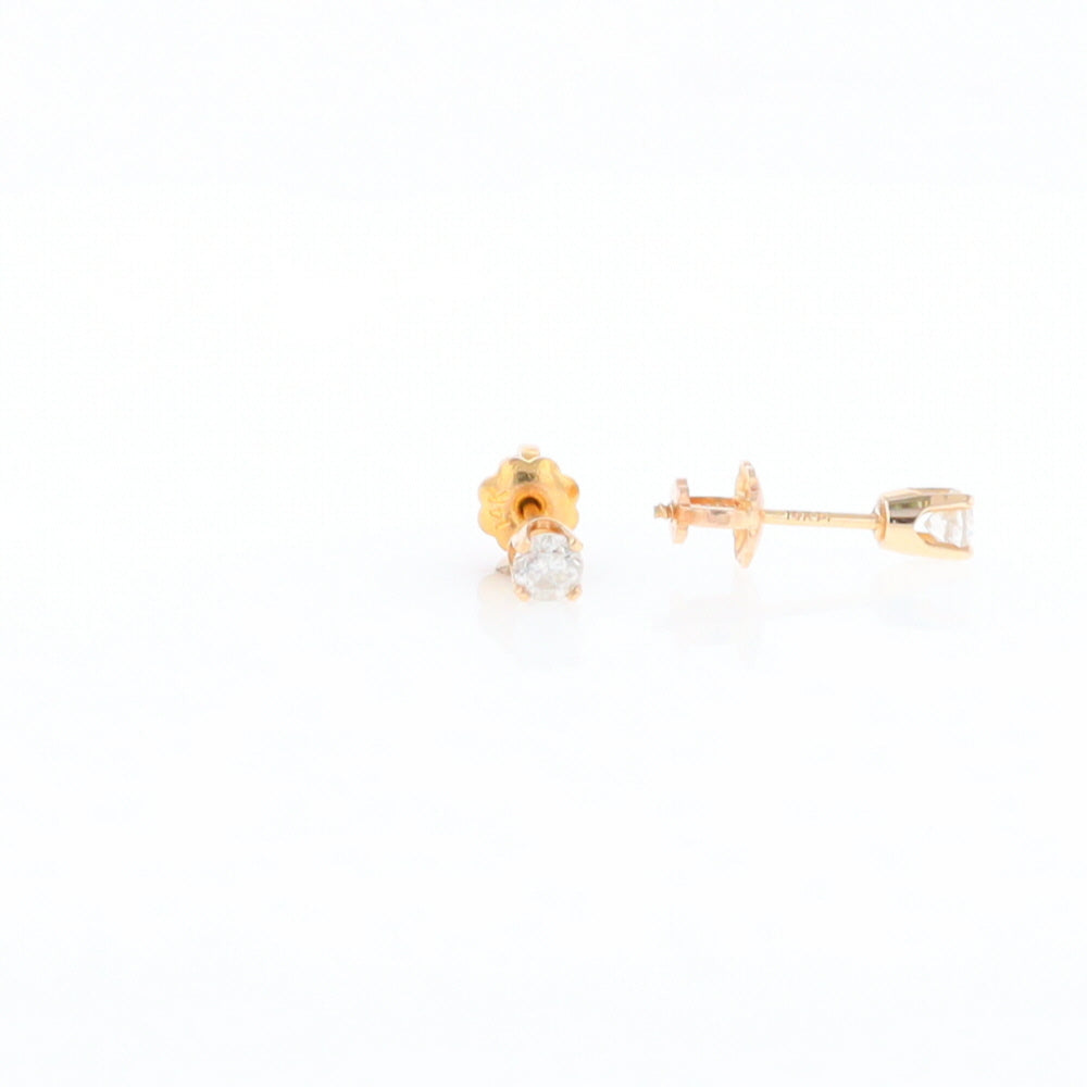 0.18ctw Diamond Screw Back Stud