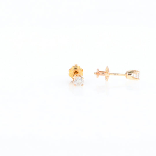 0.18ctw Diamond Screw Back Stud