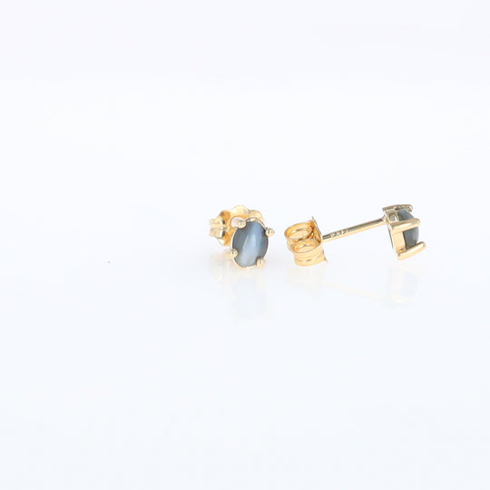 Cat's Eye Alexandrite Studs