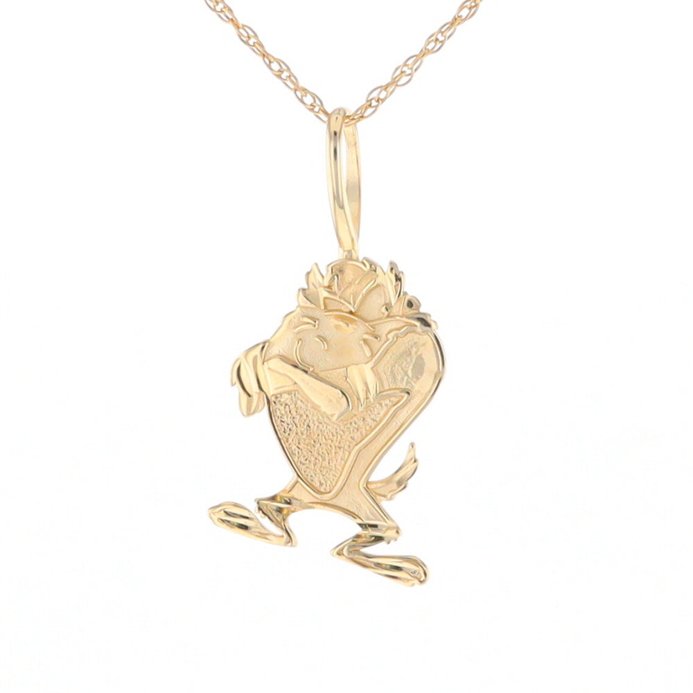 Gold Tasmanian Devil Charm