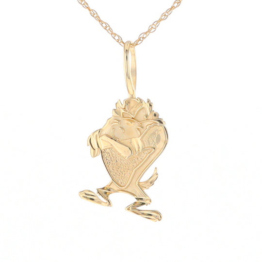 Gold Tasmanian Devil Charm