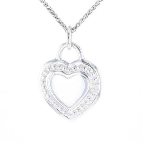 Judith Ripka Beaded Heart Pendant