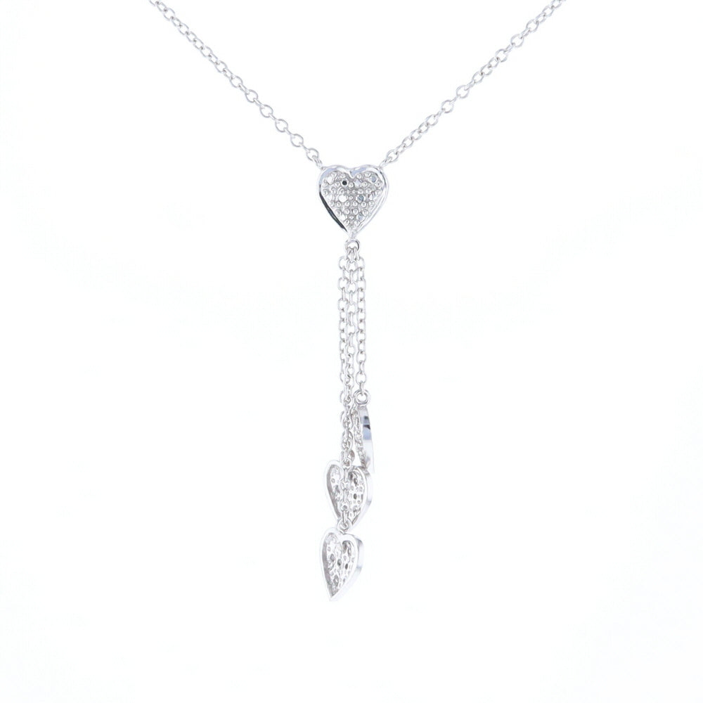 14K Triple Heart Necklace