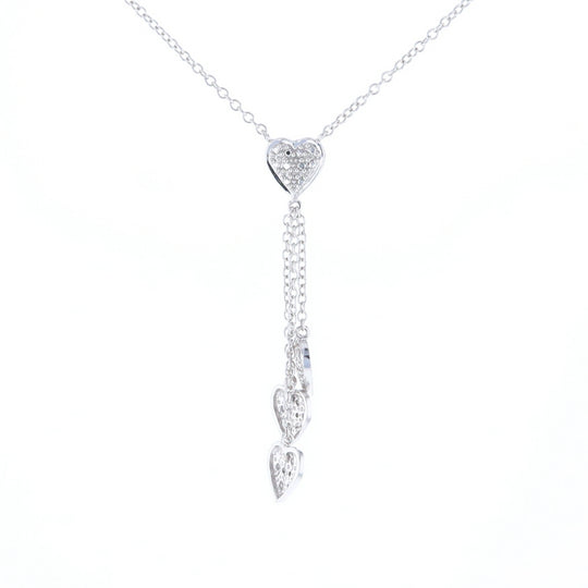 14K Triple Heart Necklace