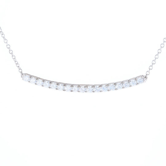 Diamond Bar Necklace