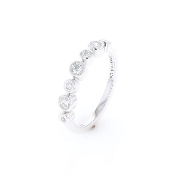 7-Stone Bezel Set Diamond ring