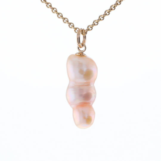 Baroque Triple Pearl Pendant