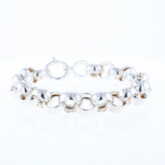 Silver Rolo Link Bracelet