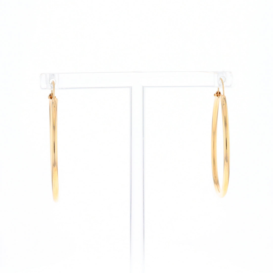 Gold Hoop Earrings