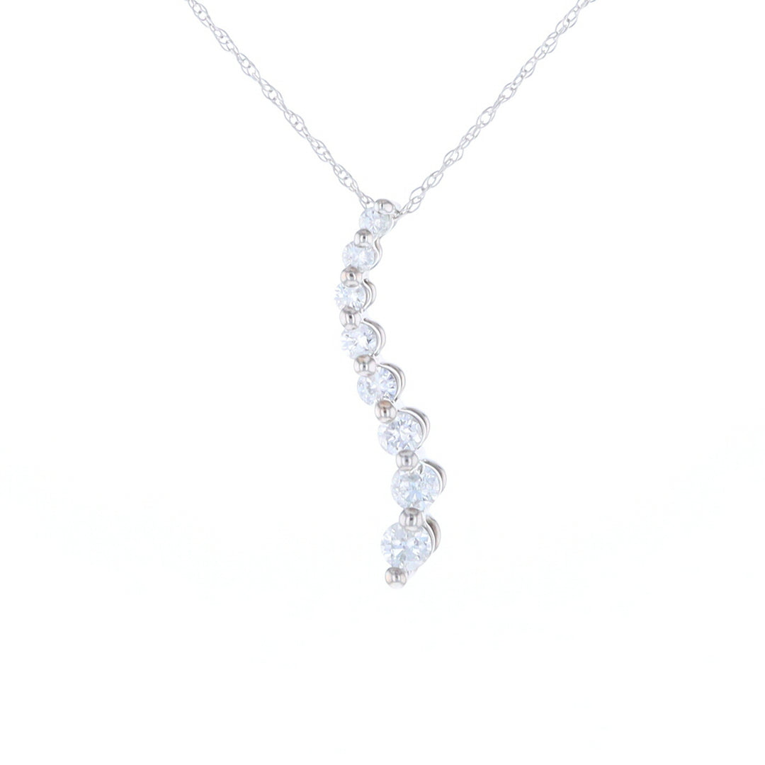 Diamond Journey Slide Necklace