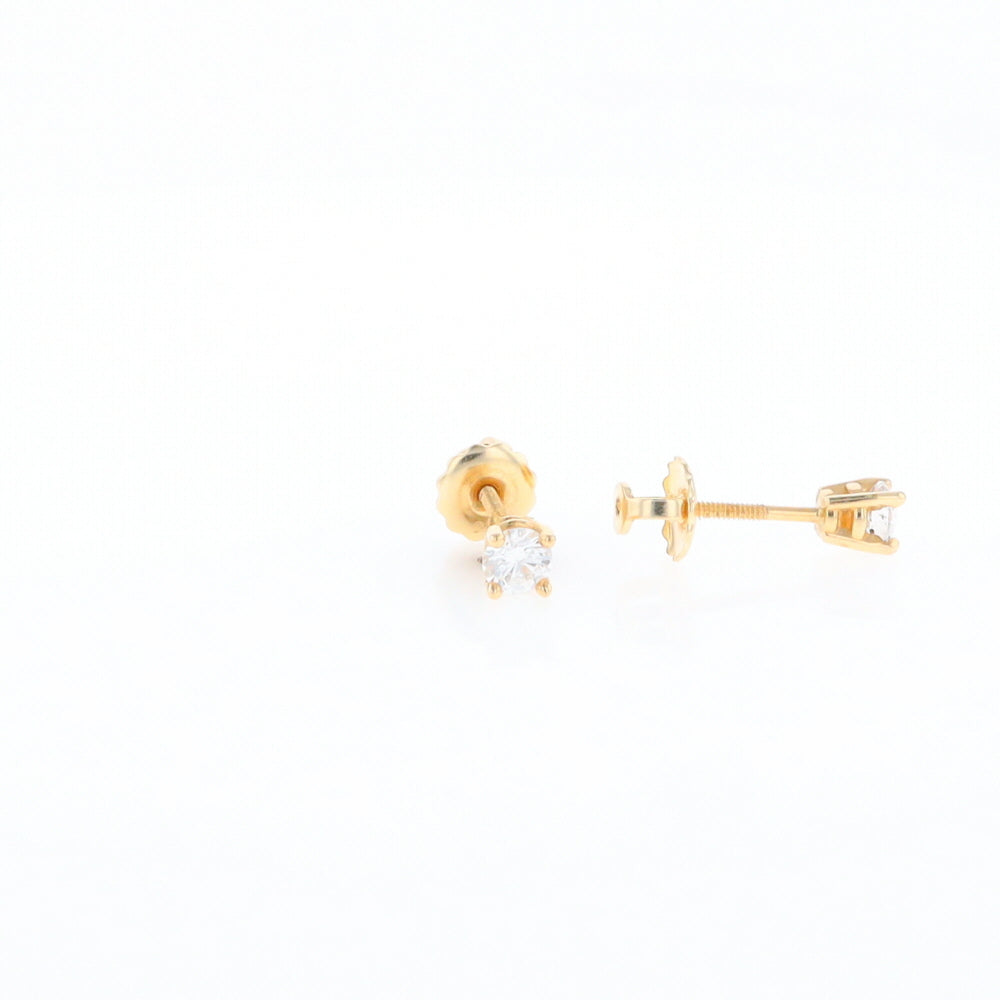 0.41ctw Diamond Stud Earrings