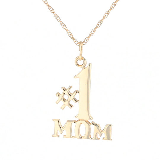 "#1 MOM" Pendant