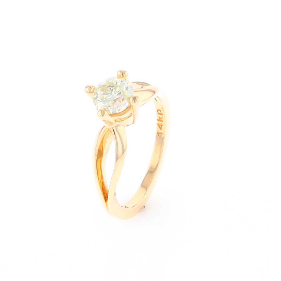 0.96ctw Solitaire Engagement Ring
