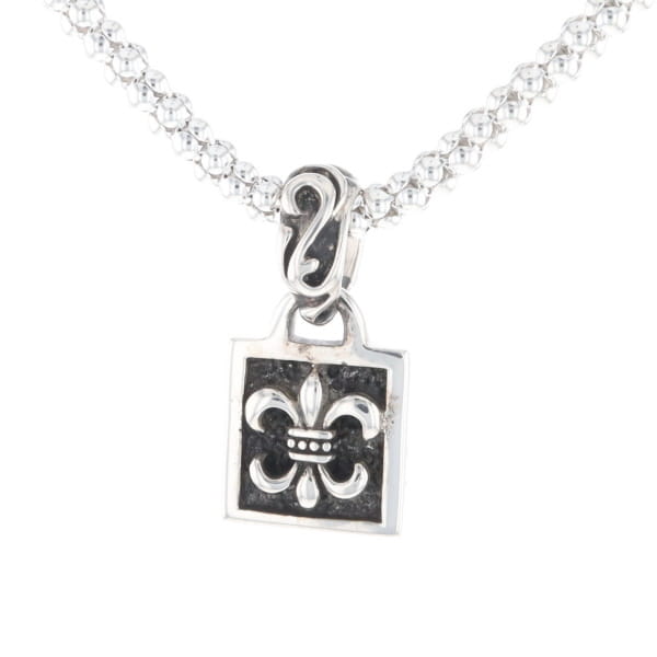 Fleur De Lis Charm Necklace