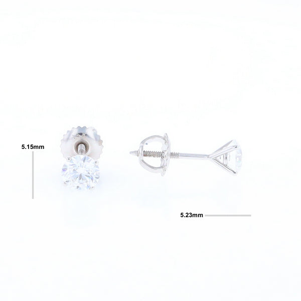 1.11ctw Diamond Stud Earrings