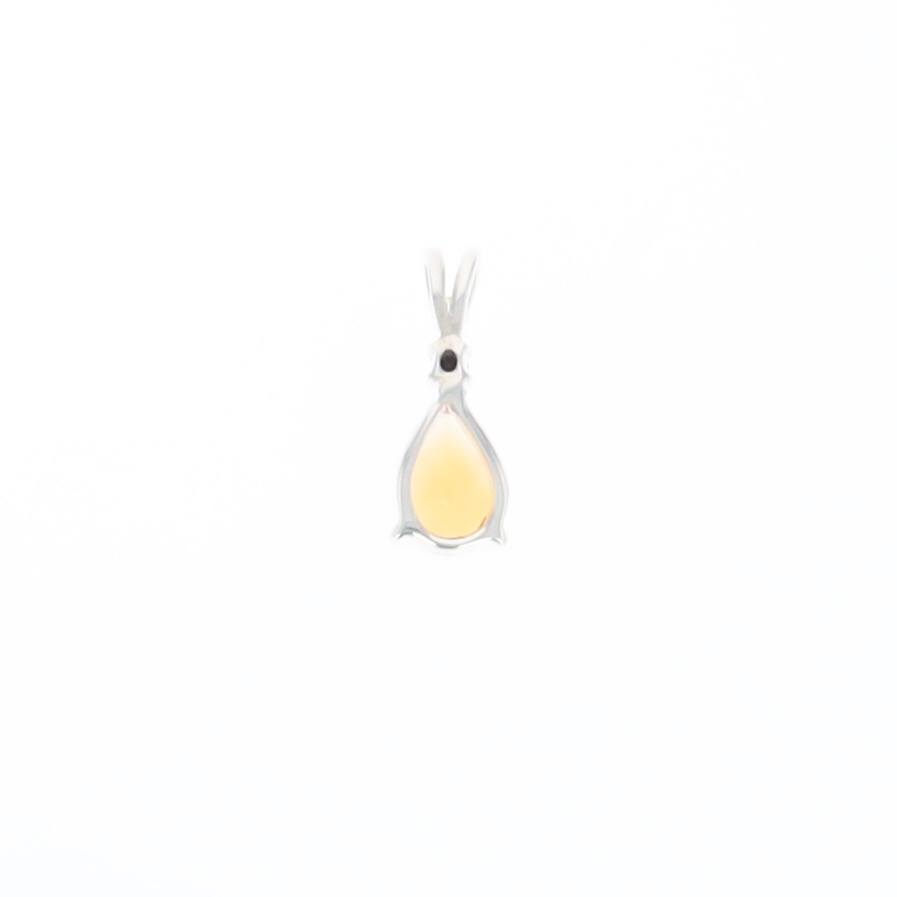 Citrine Pear Pendant