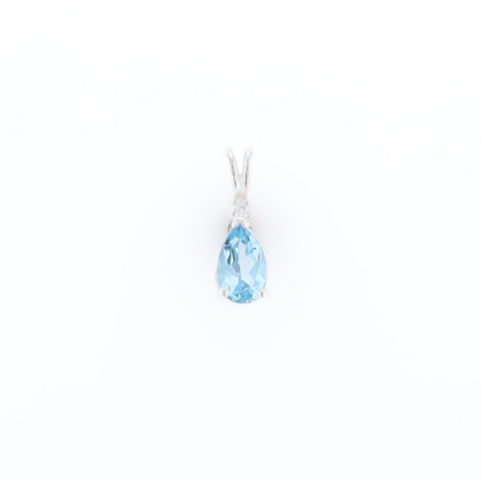 Blue Topaz Pendant