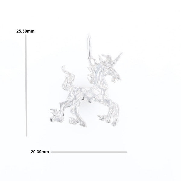 Silver Unicorn Pendant