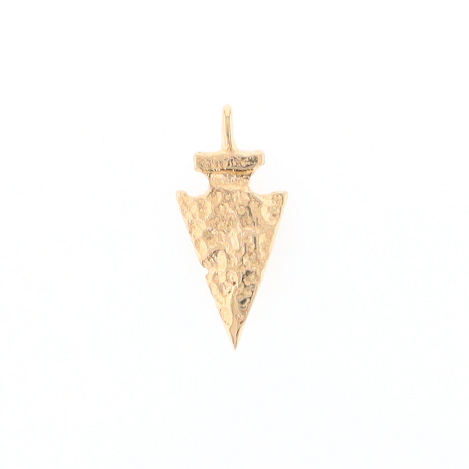 Gold Arrowhead Pendant