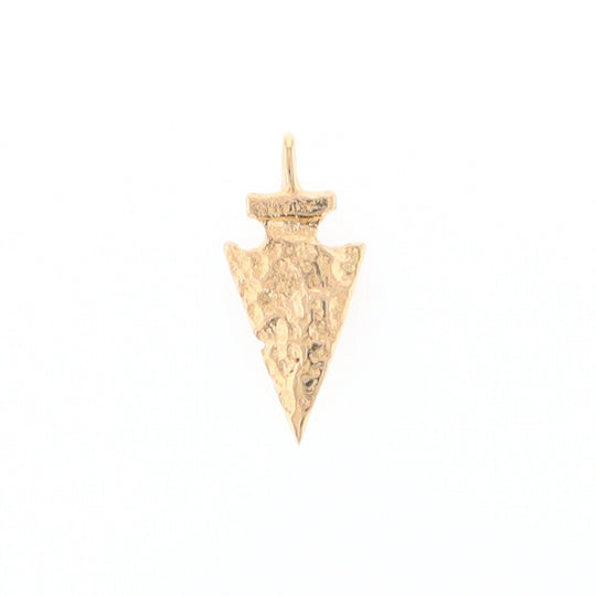 Gold Arrowhead Pendant