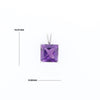 Amethyst Solitaire Pendant